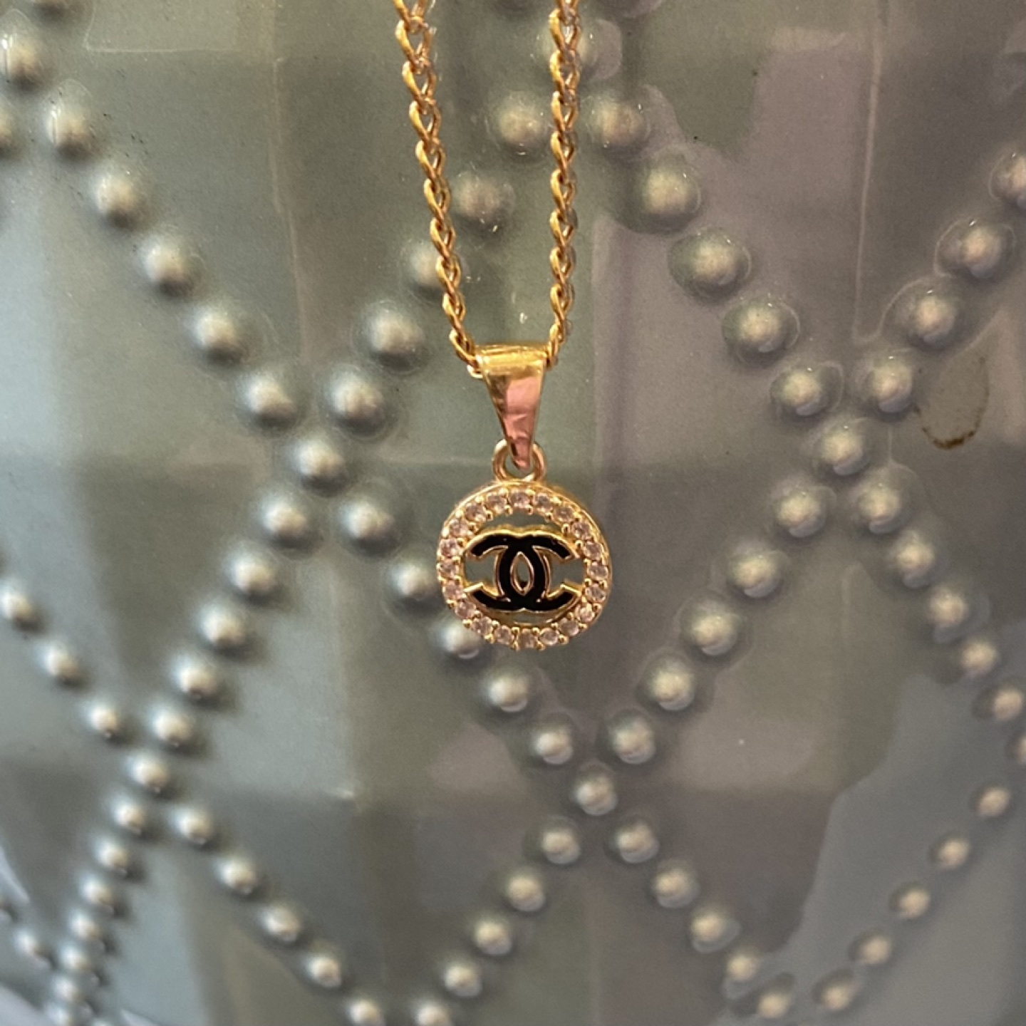 10K gold necklace set thumbnail