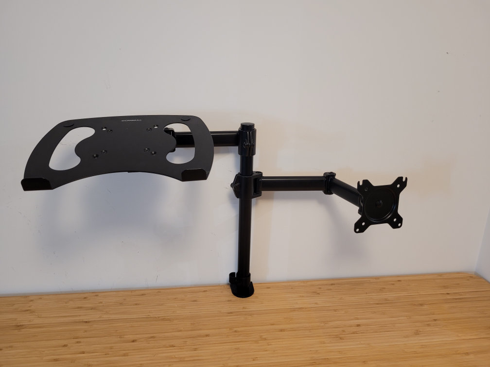 Laptop stand and Monitor desk mount