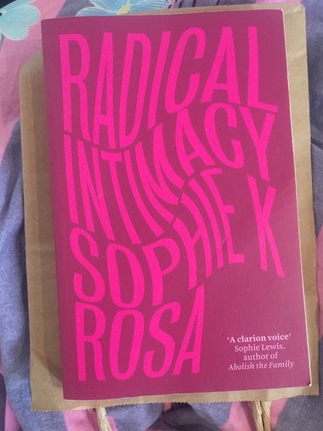 Radical Intimacy Sophie K book thumbnail
