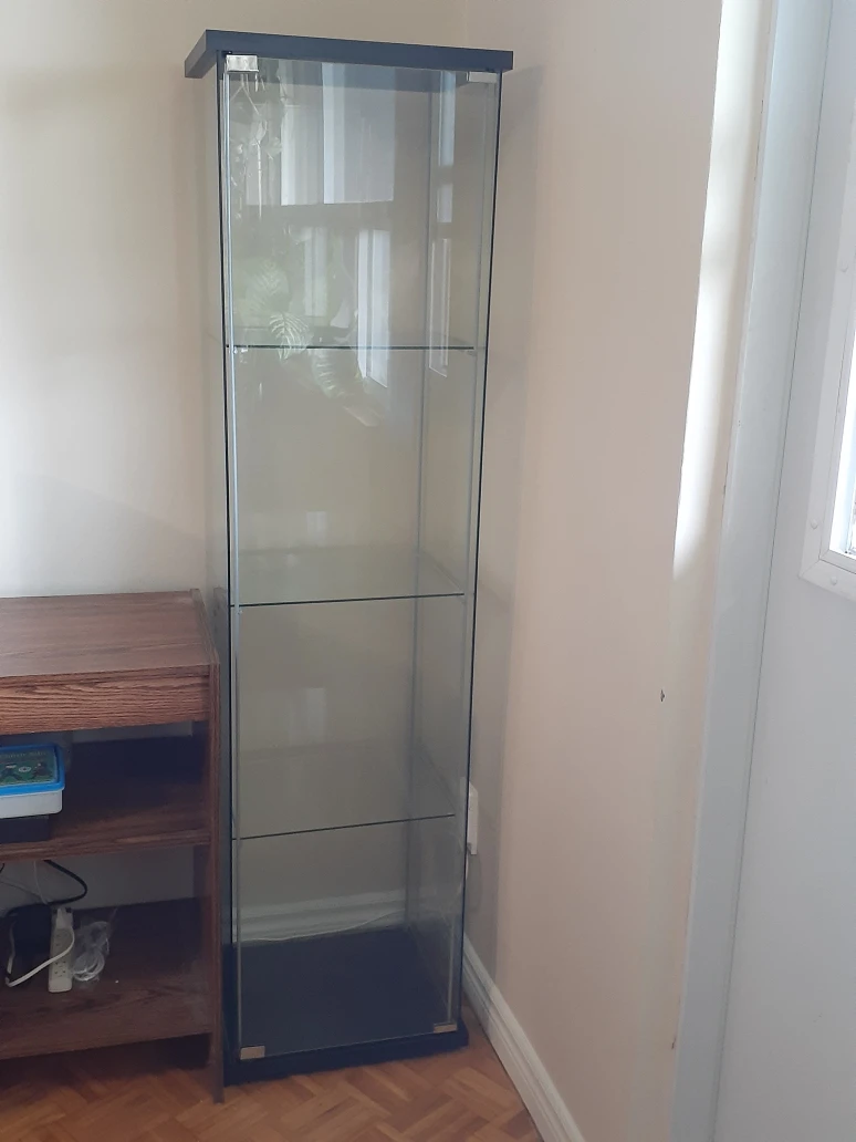 IKEA Glass Display Case
