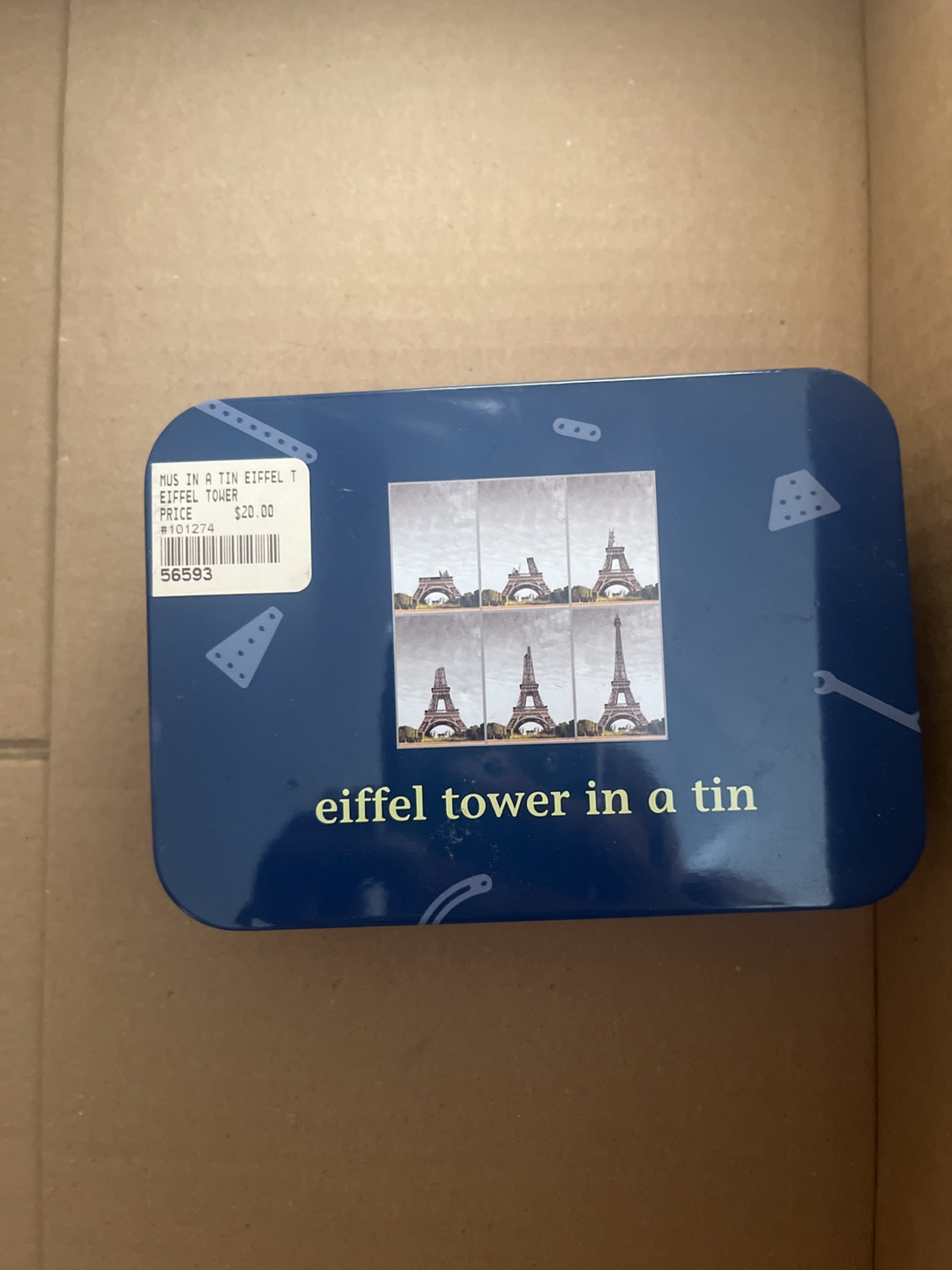 Eiffel Tower in a tin thumbnail