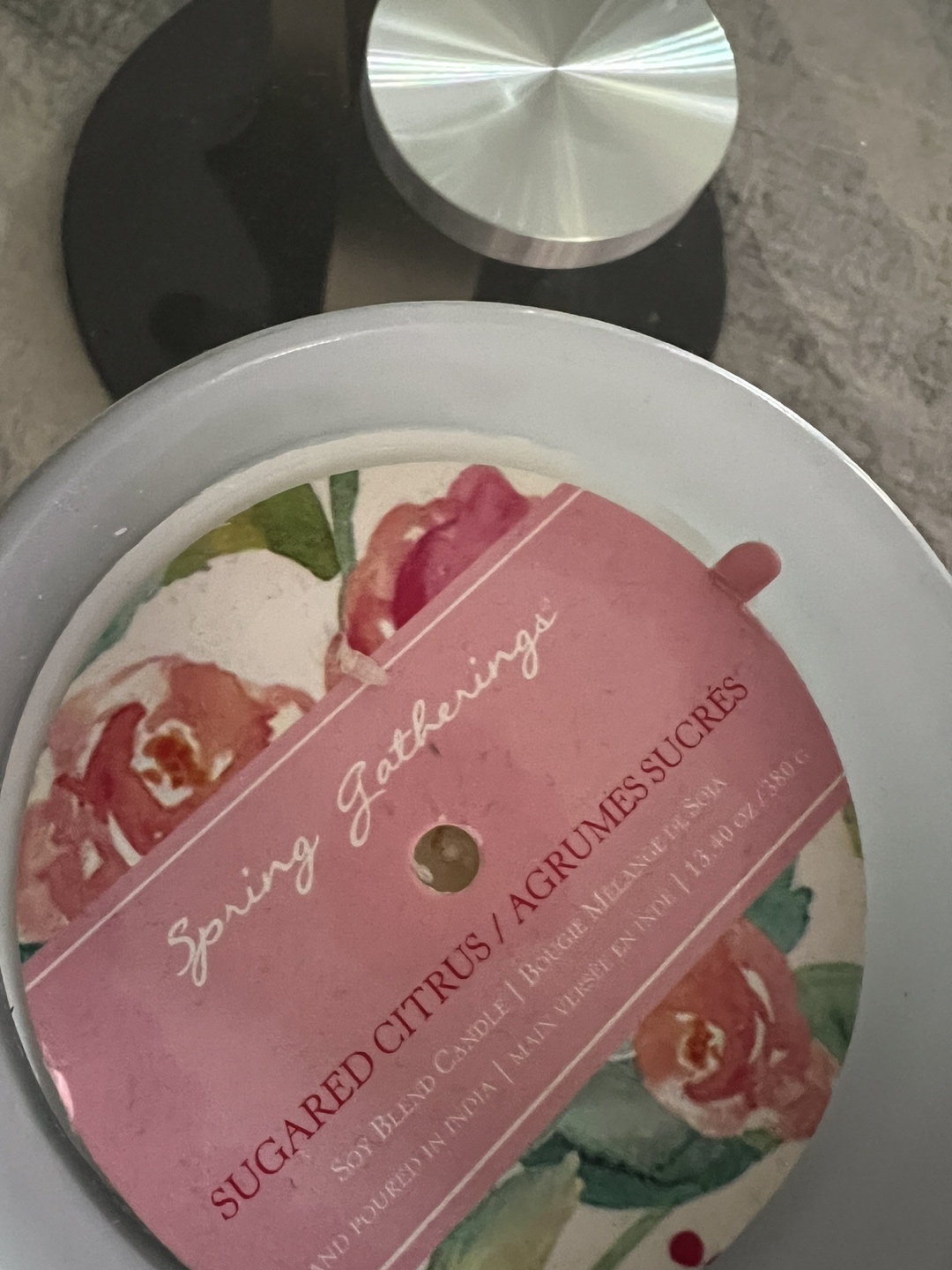 #freecycle candle