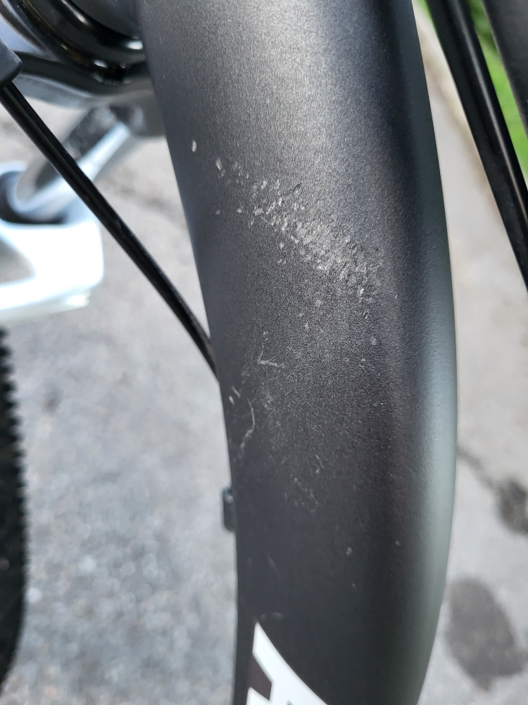 27.5" Touring Mountain Bike - ST 120 Grey/Orange image indicator(9)