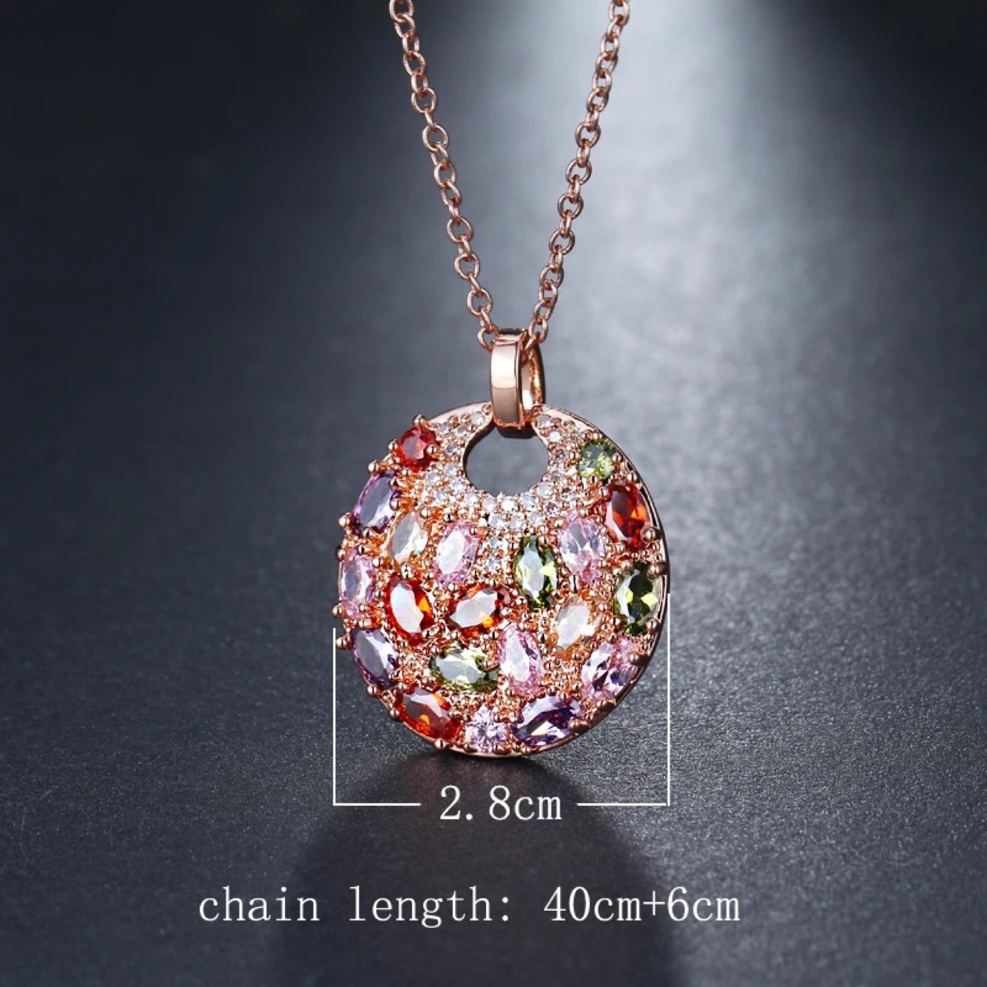 Cubic Zirconia fashion jewellery set - photo 3