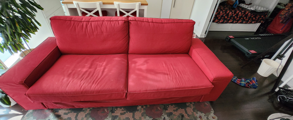 Ikea sofa and nested table set