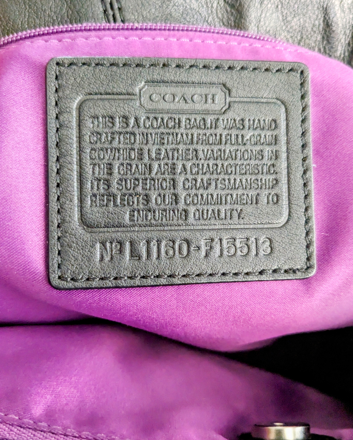 Coach - Cross Body Leather Bag - photo 5