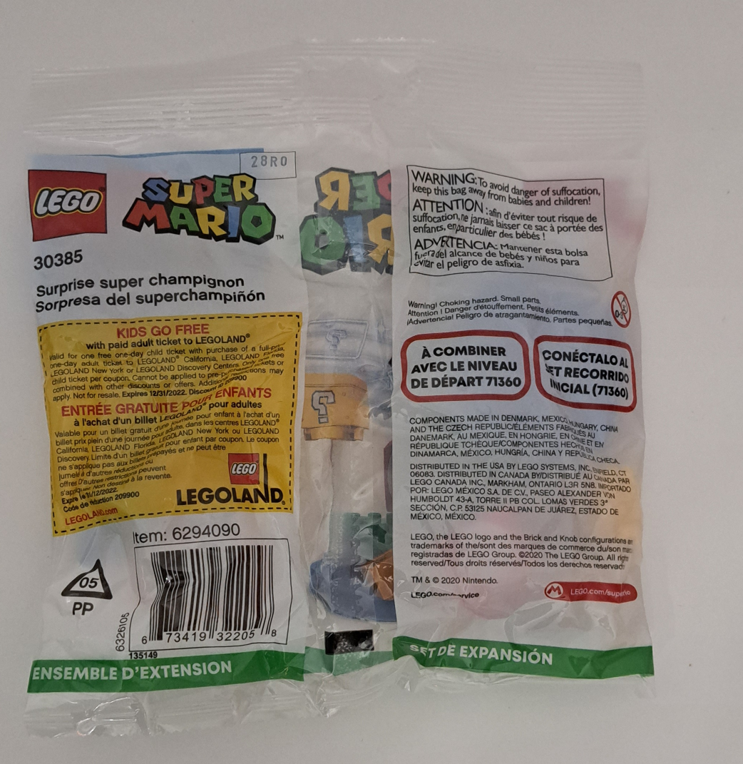 Lego Super Mario expansion set 30389 - photo 2