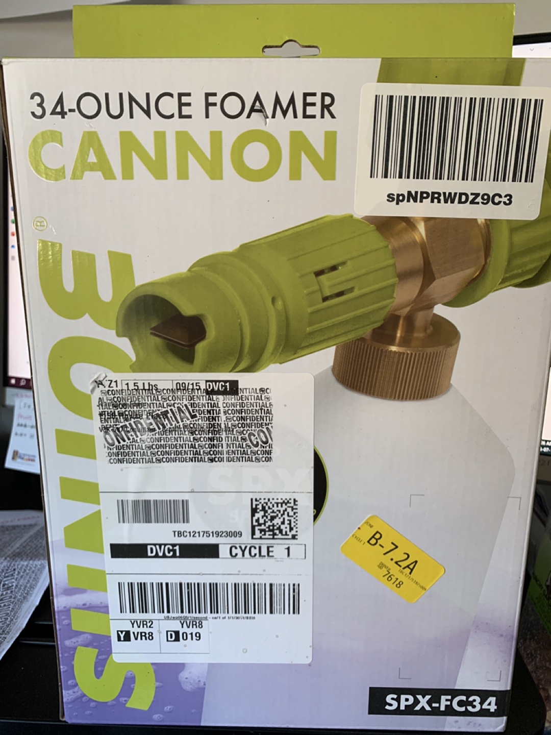 Sunjoe 34-ounce Foamer - photo 2