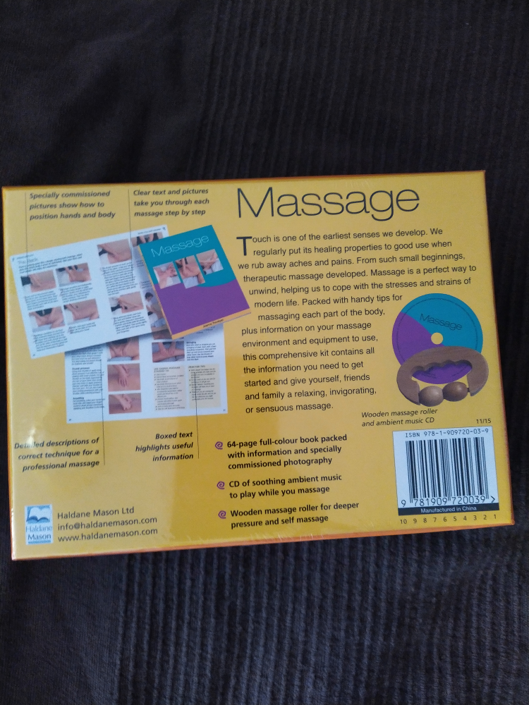 Wooden Massage Roller + ambient music (sealed) image indicator(3)