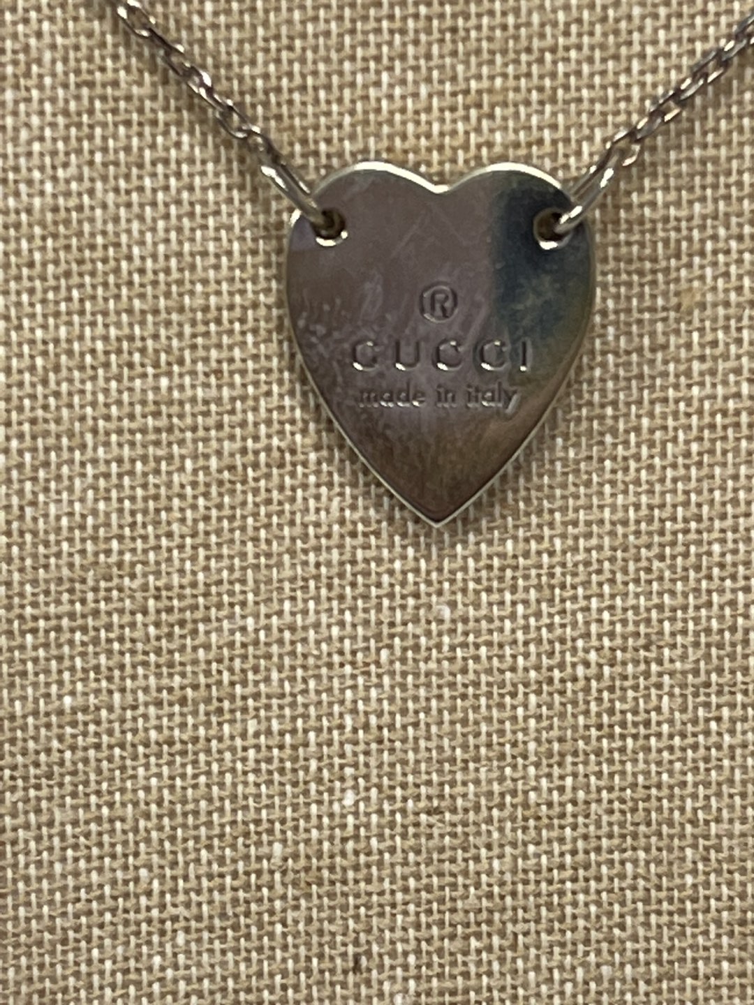 GUCCI Trademark bracelet with heart pendant - photo 2