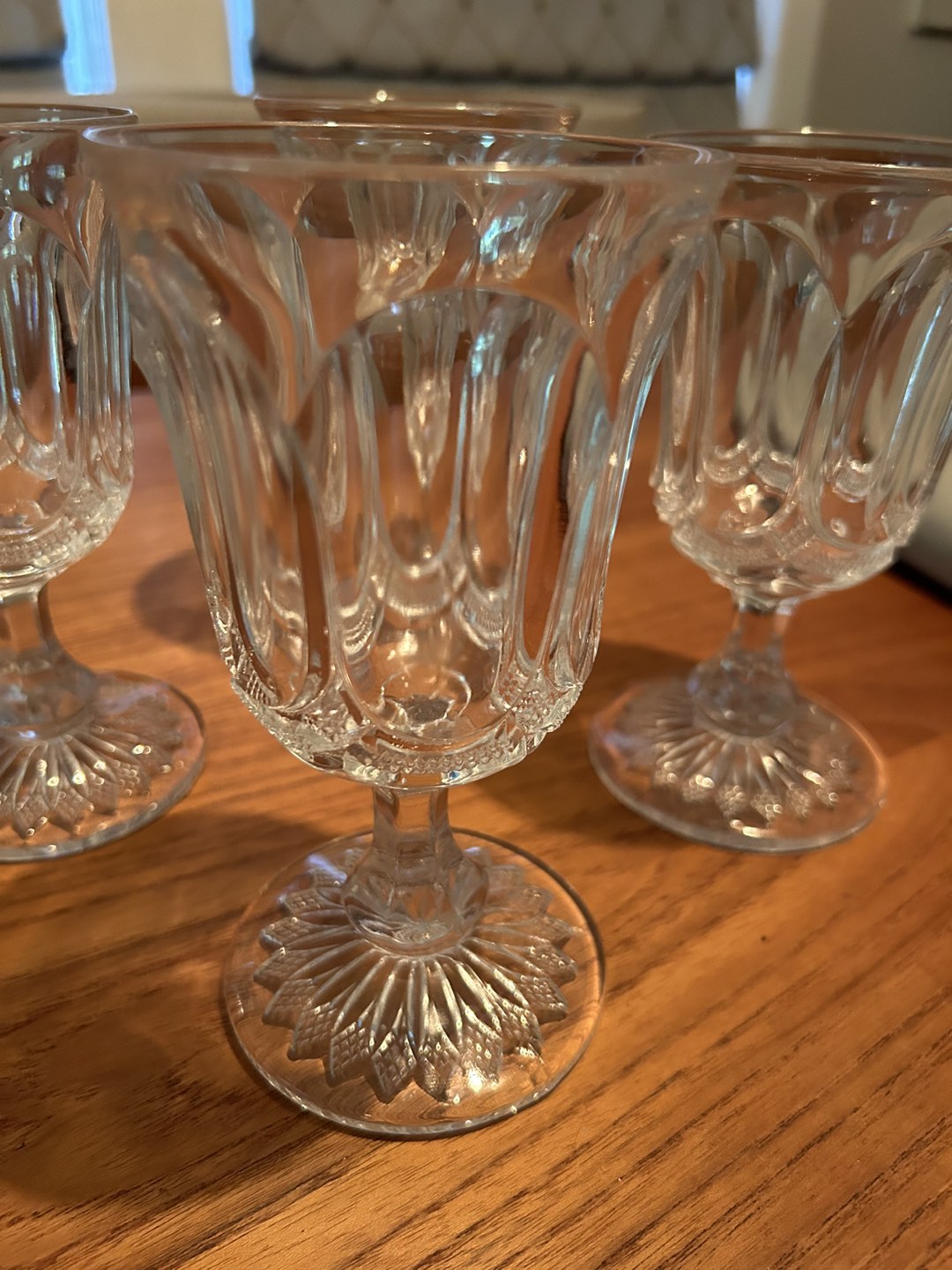 Set of 8 Galloway Glass water glasses image indicator(2)
