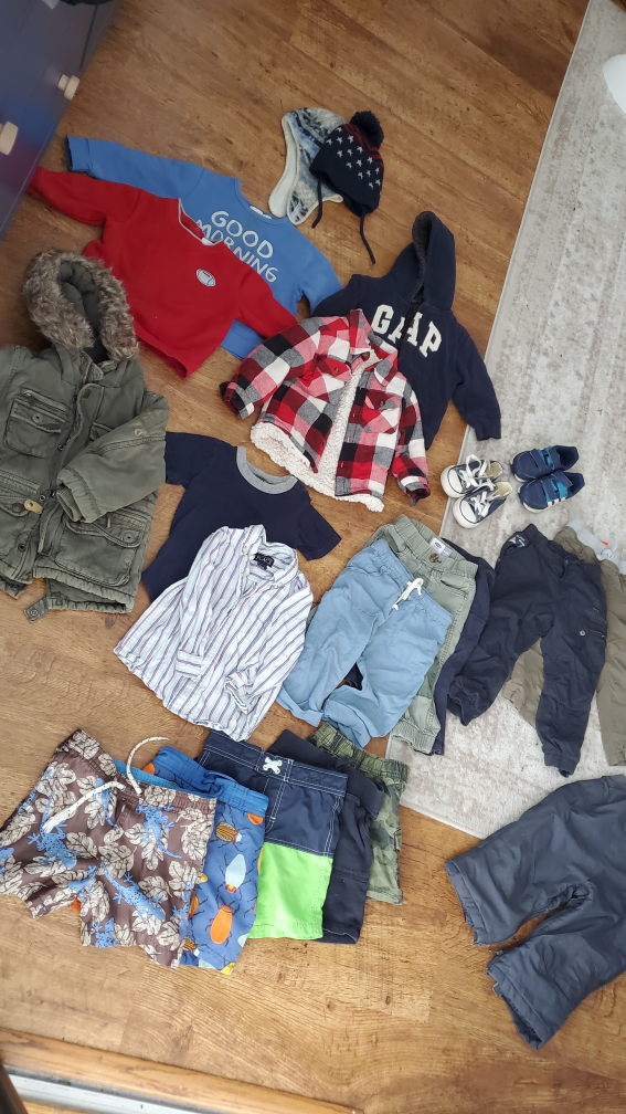 Big Toddler Clothes Lot (see ALL pictures), Size 18-24 and more thumbnail