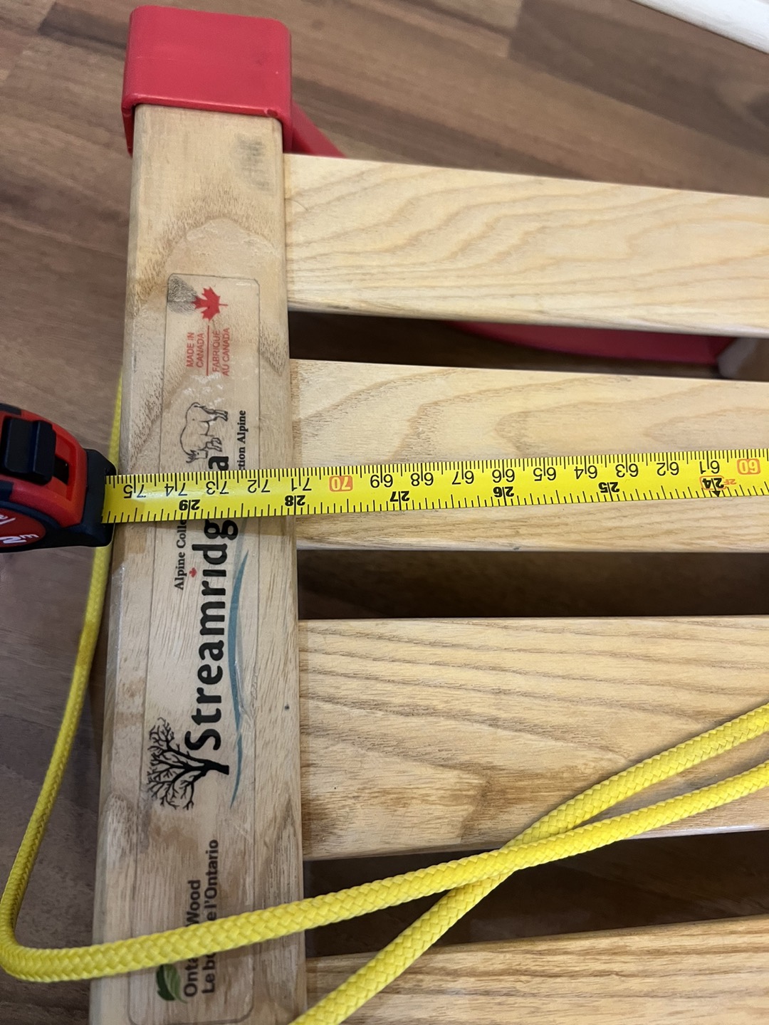 Wooden sled - photo 5
