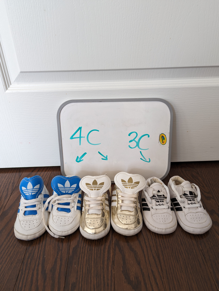 Baby Shoes (x3) Lot 4c & 3c thumbnail