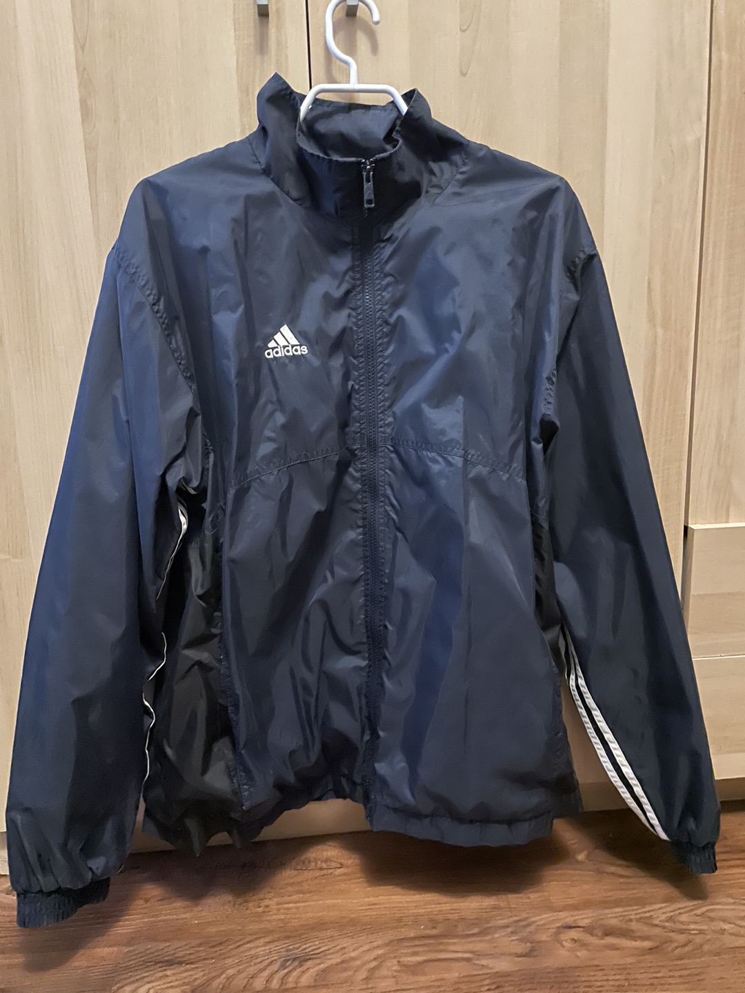 Adidas windbreaker jacket thumbnail