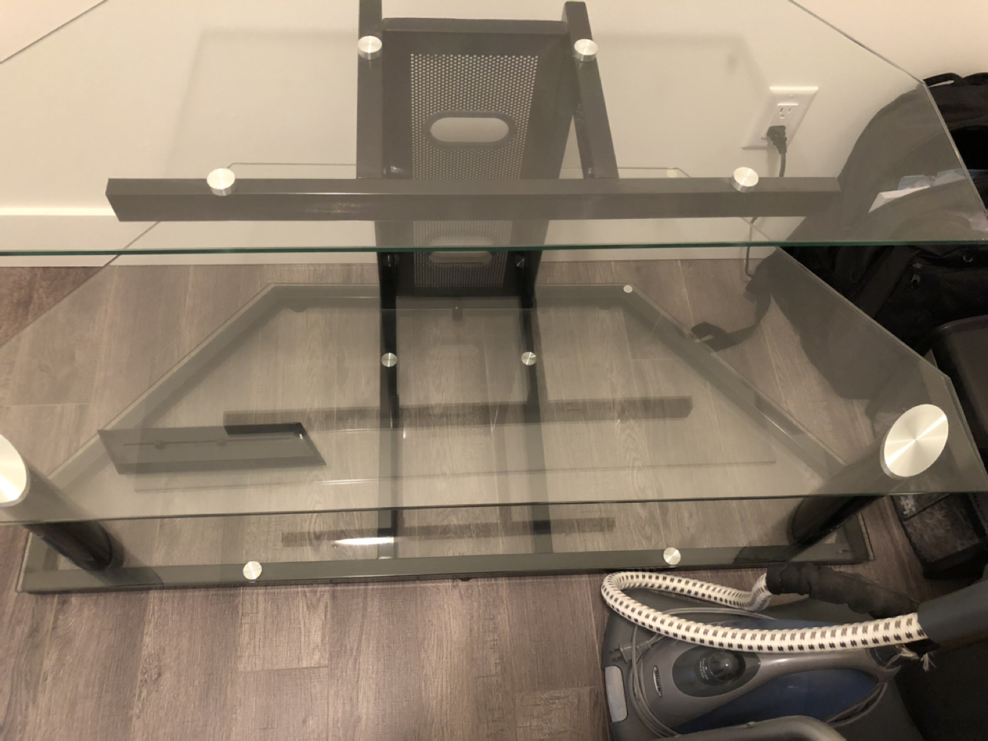 3 tiered glass tv stand image indicator(2)