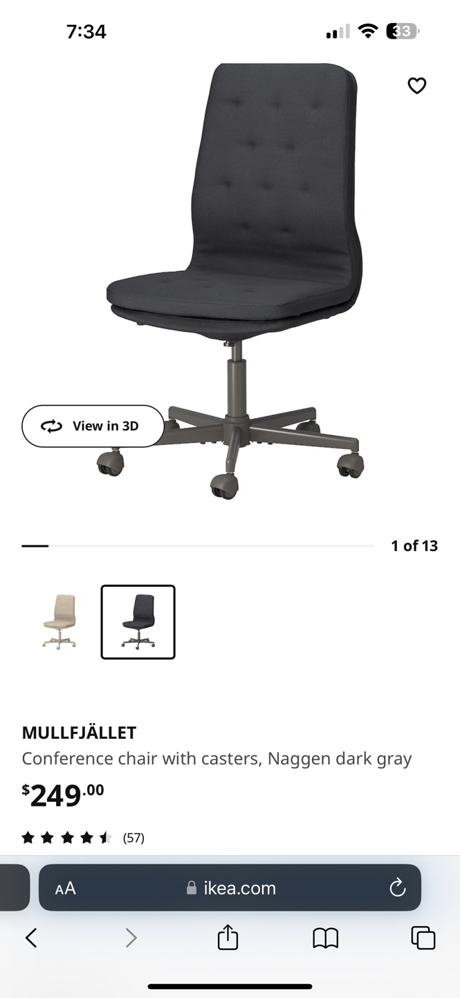 Desk chair - photo 3