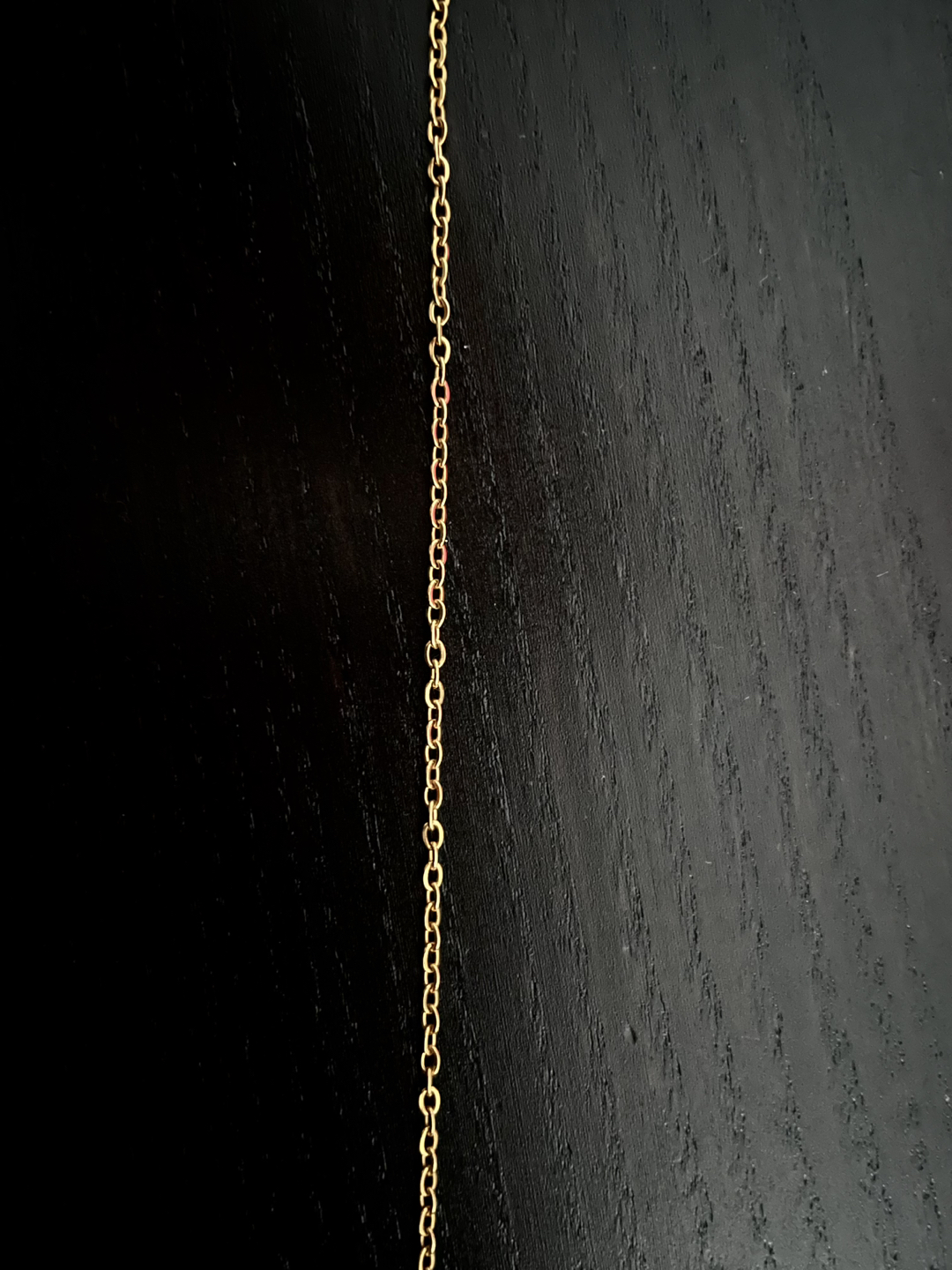 Real gold thin chain 14k - photo 2