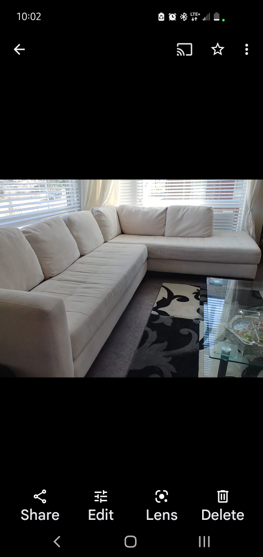 Fabric sectional sofa - photo 4