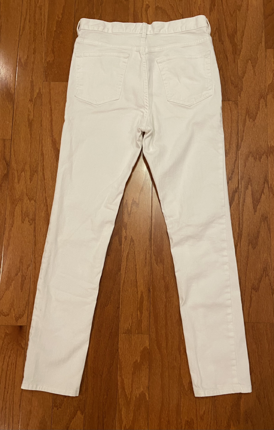 H&M White Skinny Jeans Sz 29 - photo 2