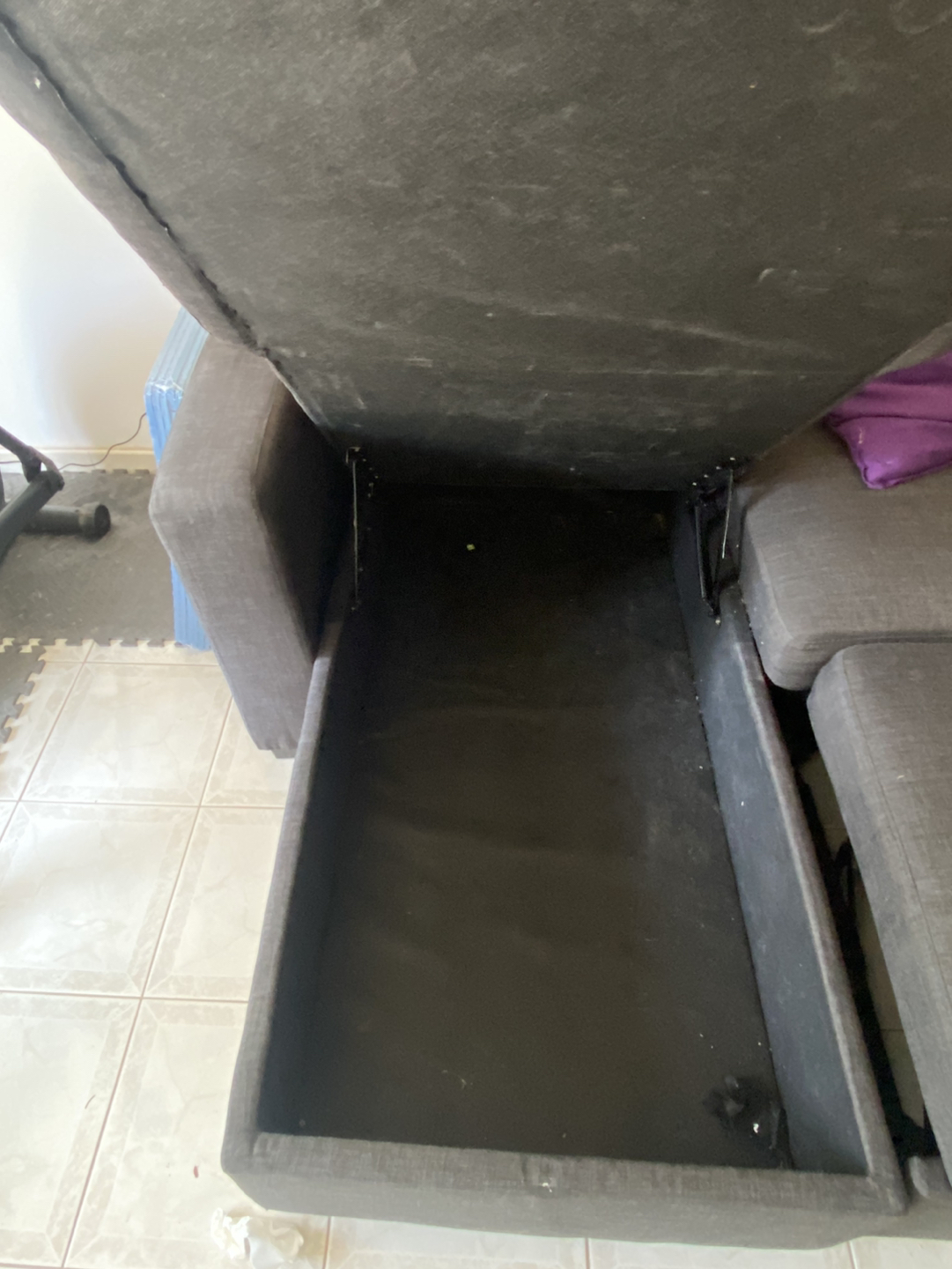 Sofa with storage - photo 2