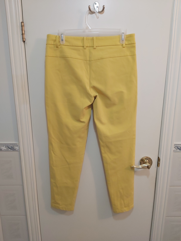 SANDRA ANGELOZZI yellow pants, size medium - photo 4