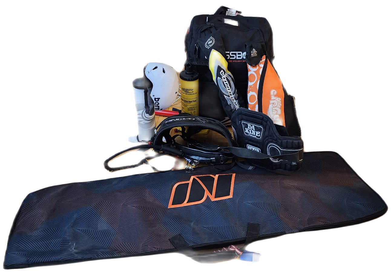 Beginners kite surfing set (13m kite + accessories) thumbnail