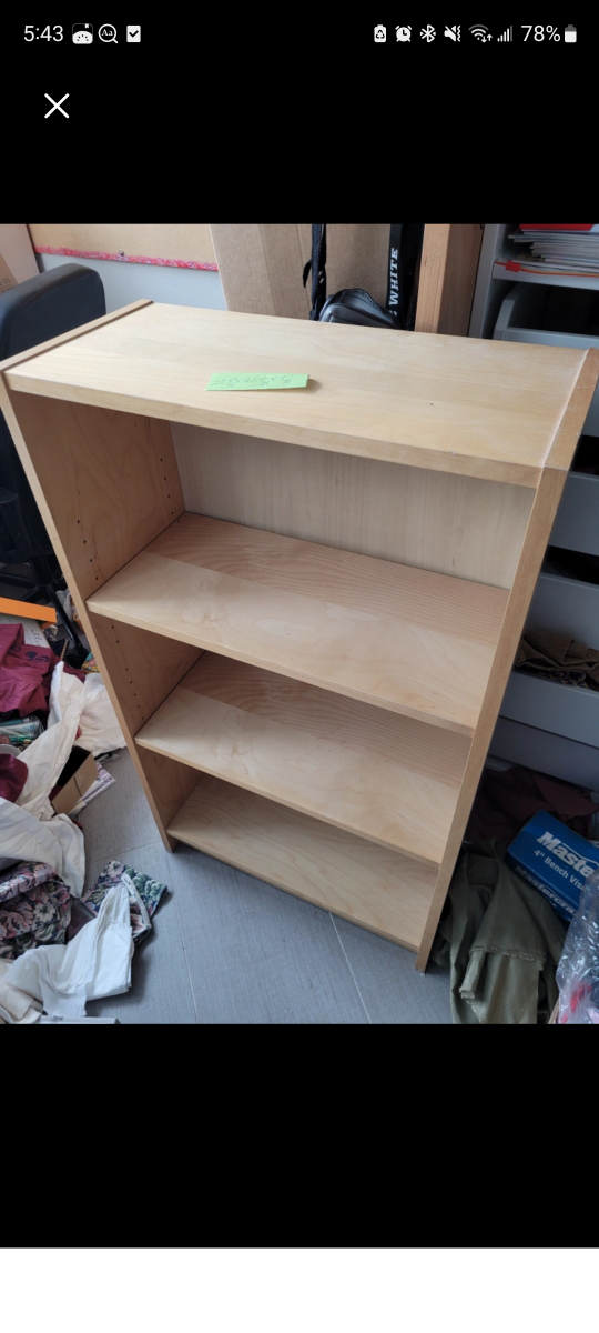 small bookshelf