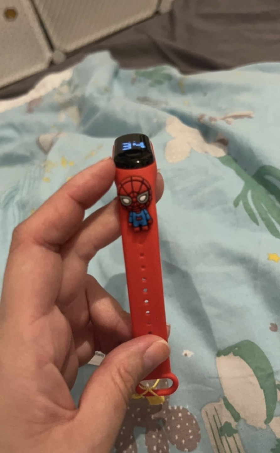 Kids Spiderman wrist watch red and black - photo 2