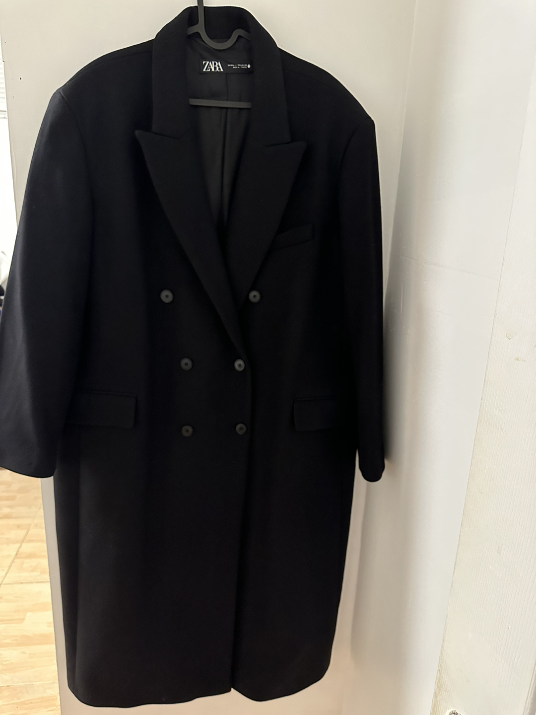 Zara oversized wool coat - photo 2