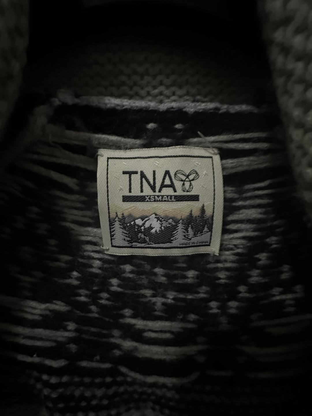 TNA xs lambswool sweater 💰 - photo 2
