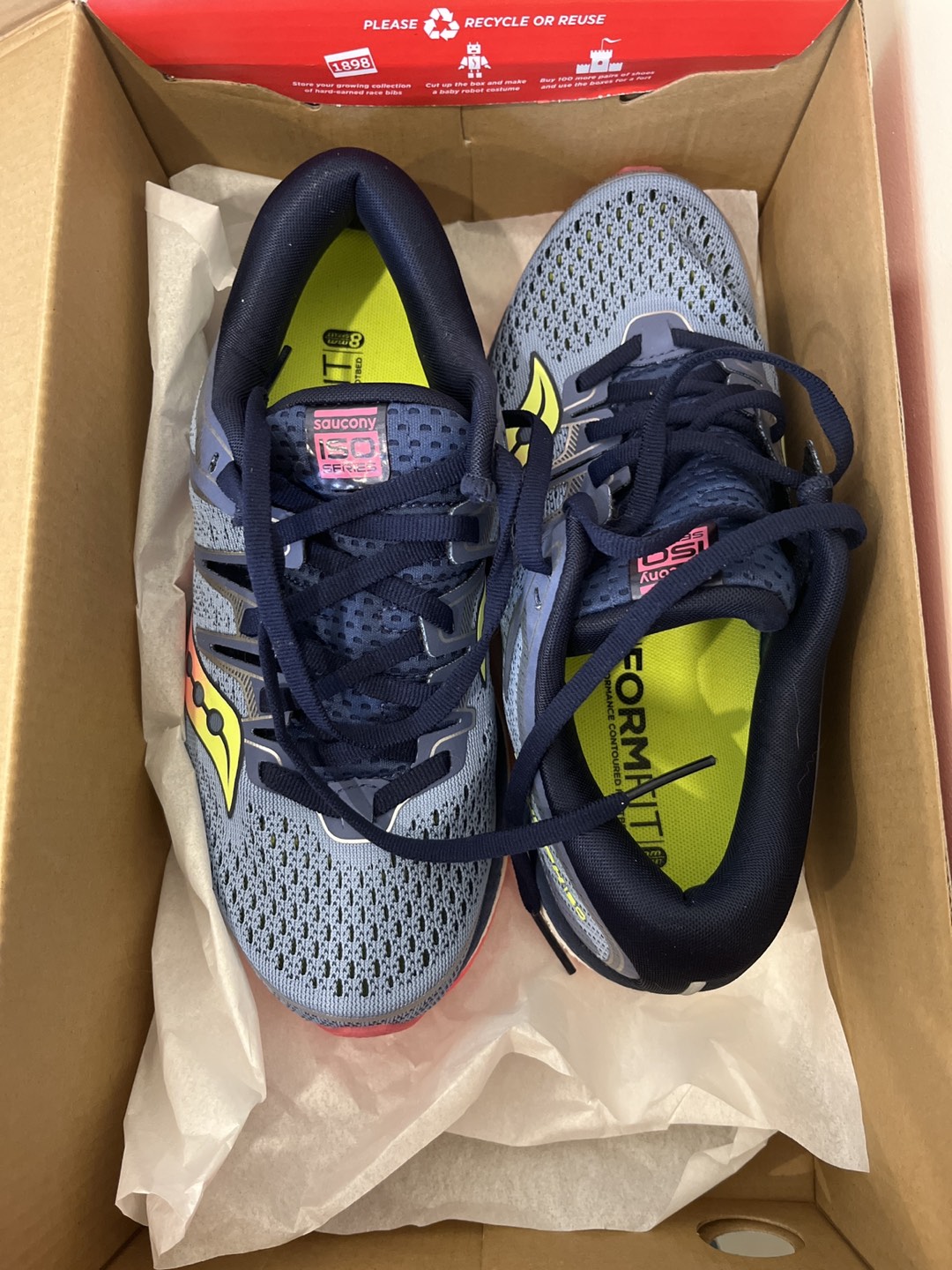Saucony running shoe
