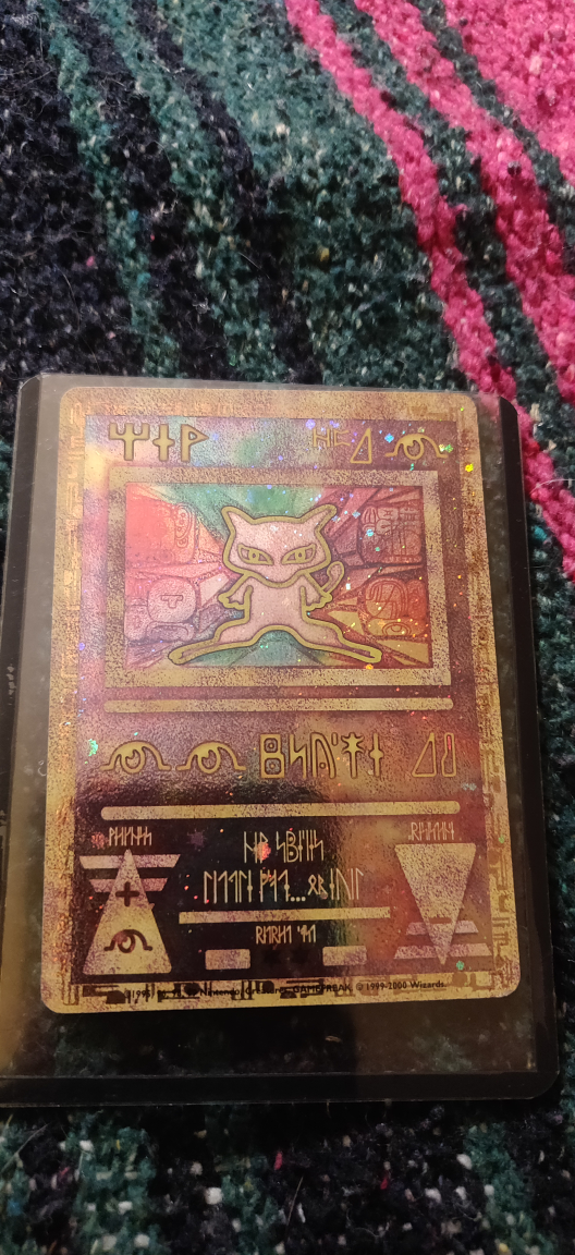 Ancient Mew Pokemon Card  thumbnail