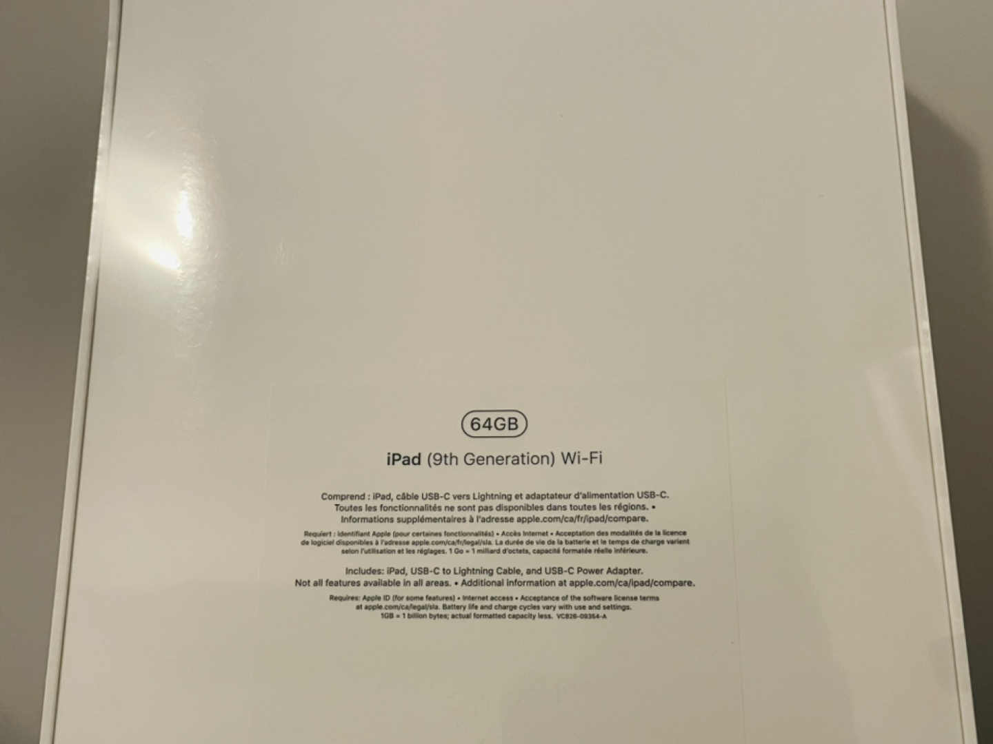 Brandnew Sealed IPAD 9th GENERATION - photo 4