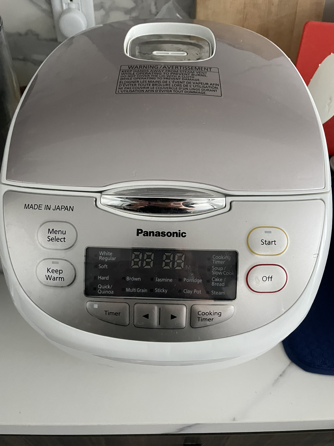 Panasonic 10 cup rice cooker