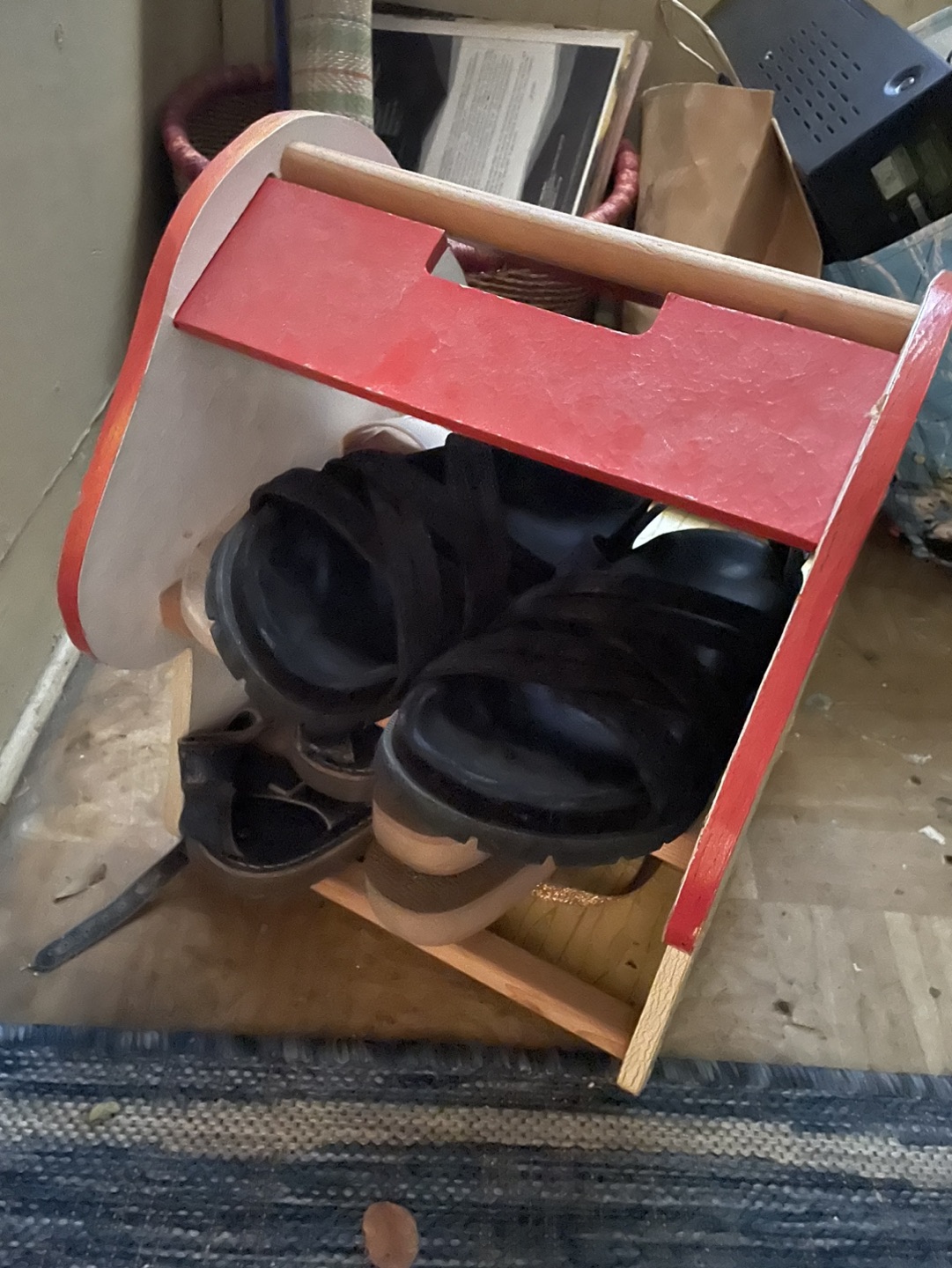 Retro mushroom mini rack - photo 2