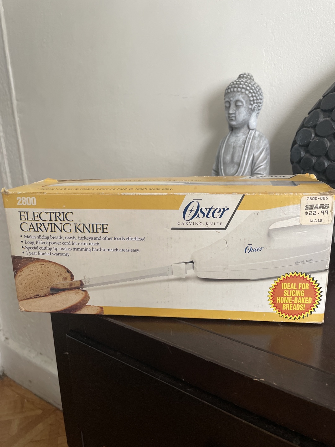 Electric carving knife
