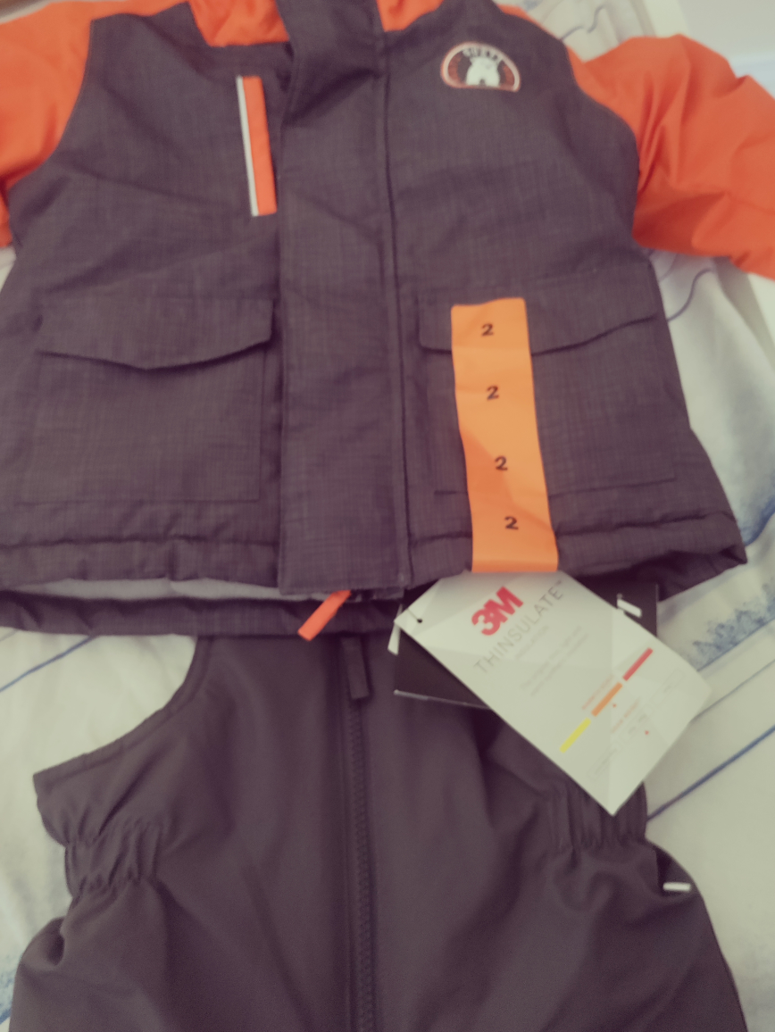 Snowsuit with jacket for 2-3 years old - photo 3