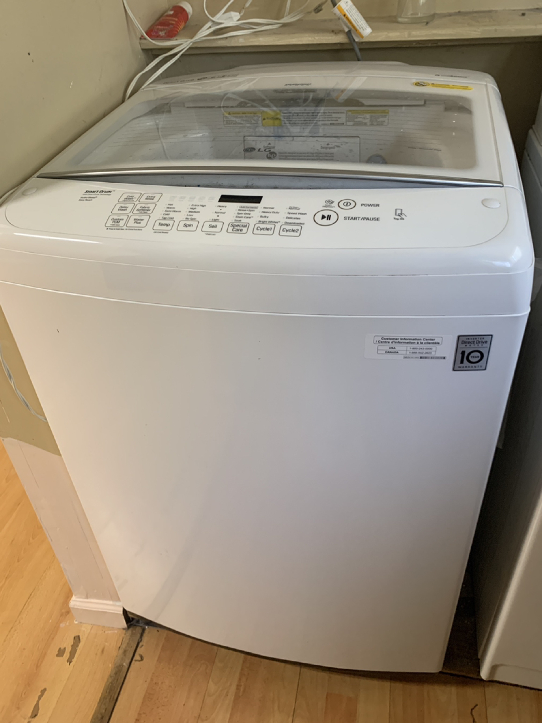LG washer thumbnail