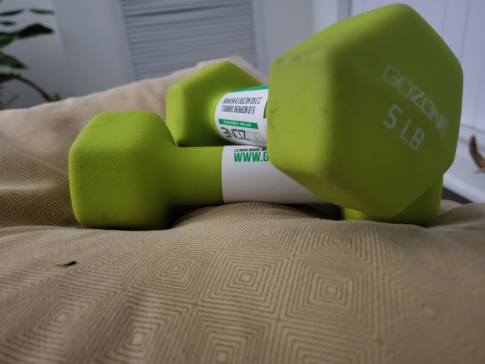 GoZone neoprene dumbbells