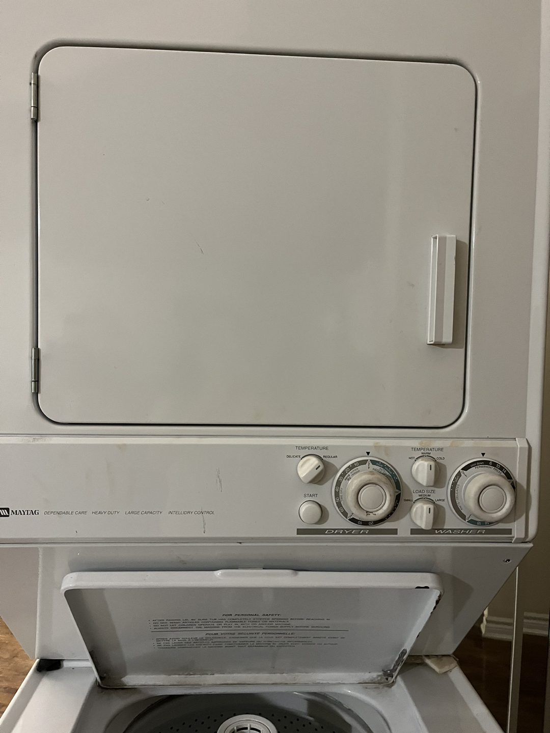 Used Washing Machine and Dryer Combo Unit - Good Condition thumbnail