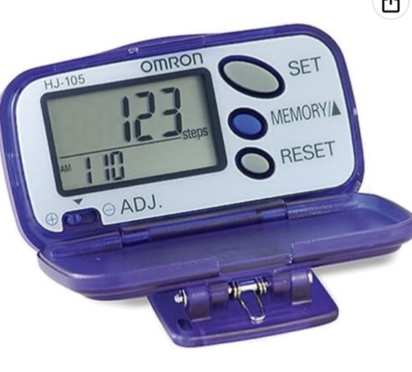 Digital Pedometer w/calories count thumbnail