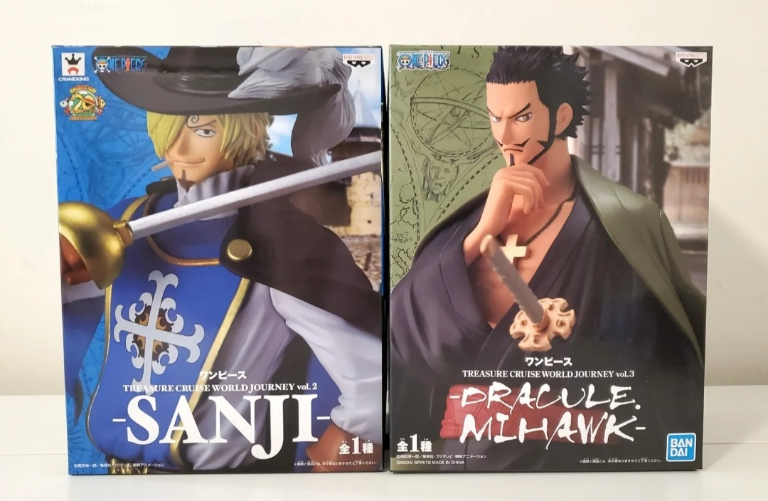 Banpresto Treasure Cruise World Journey SANJI & MIHAWK