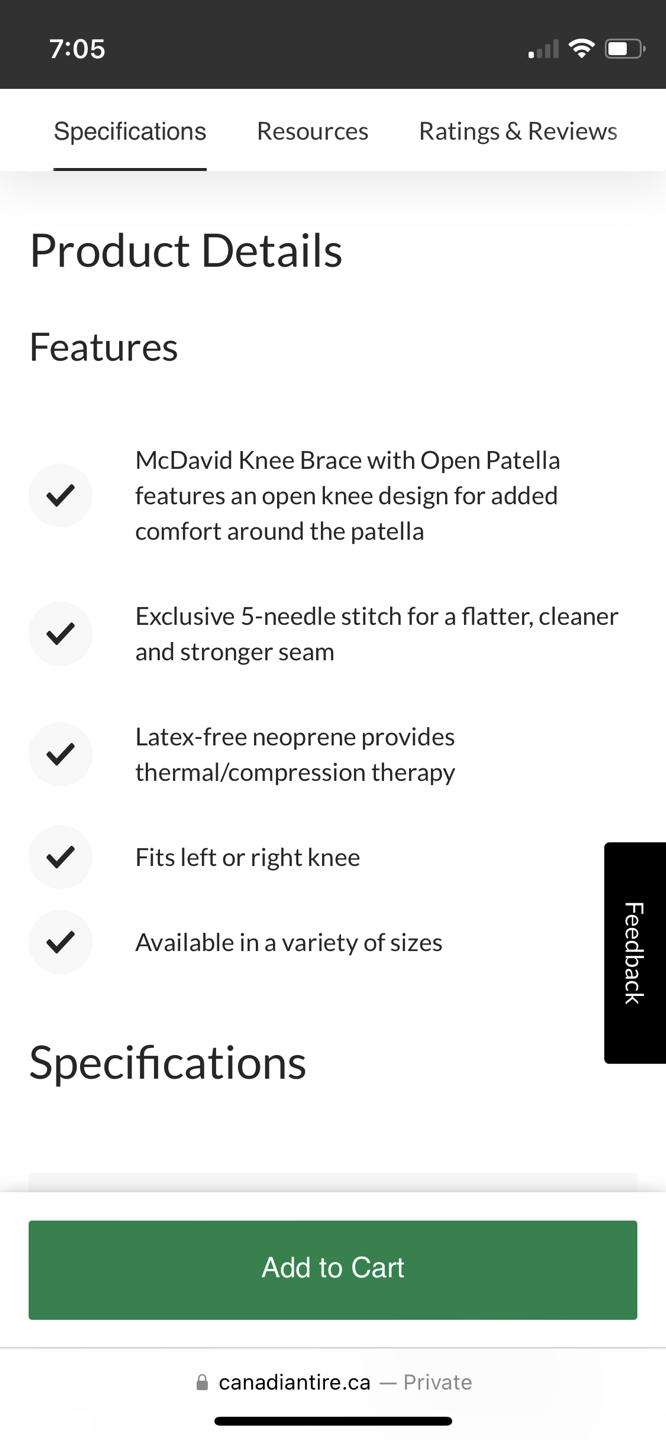 New knee brace for women - photo 2