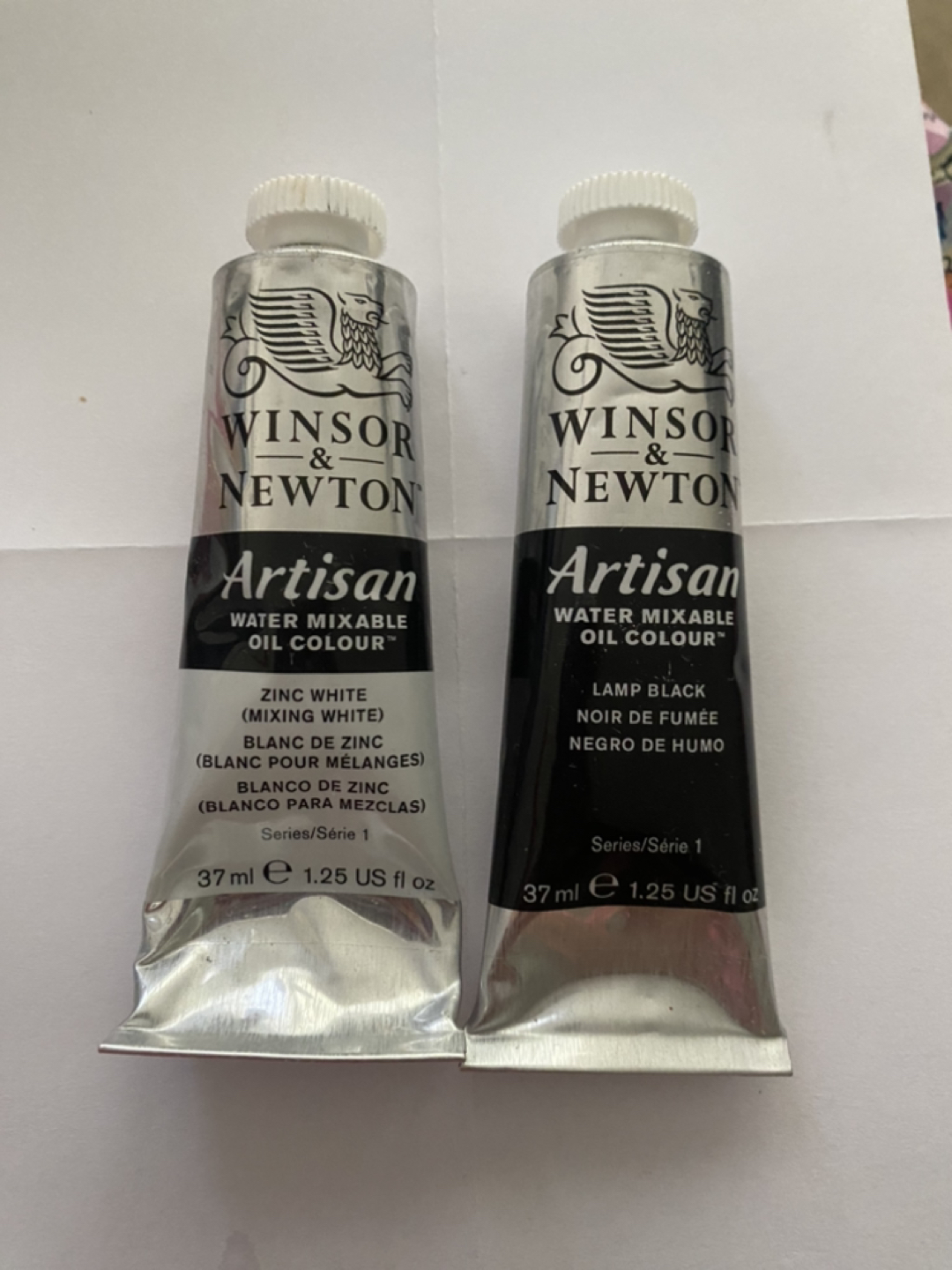 Water mixable oil paint + linseed oil - photo 2