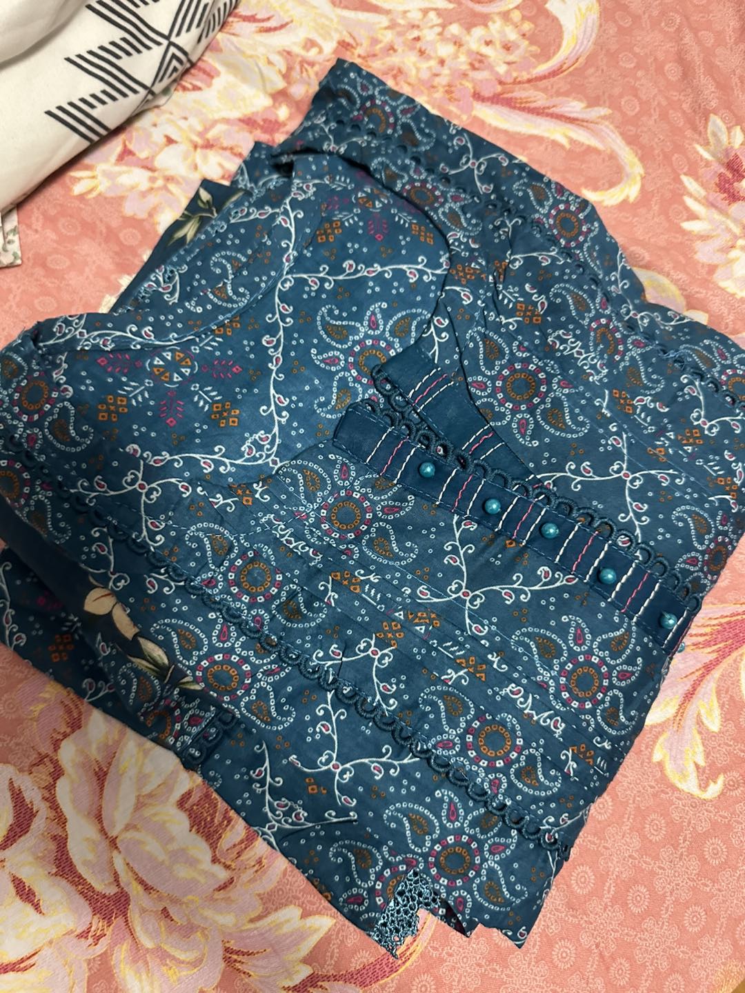 Brand new cotton 3 pc dress thumbnail