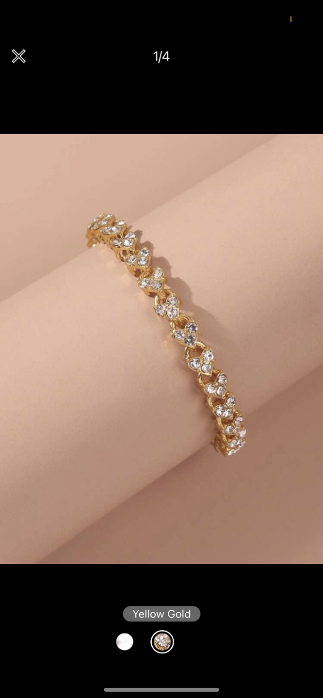 Rhinestone bracelet thumbnail