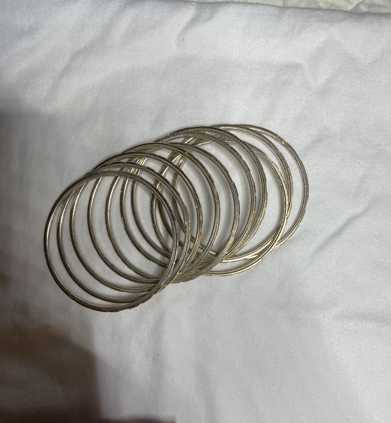 Bangle Bracelets  vintage lot of ten - photo 2