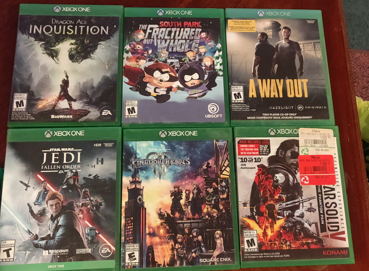 6 Xbox One Games thumbnail