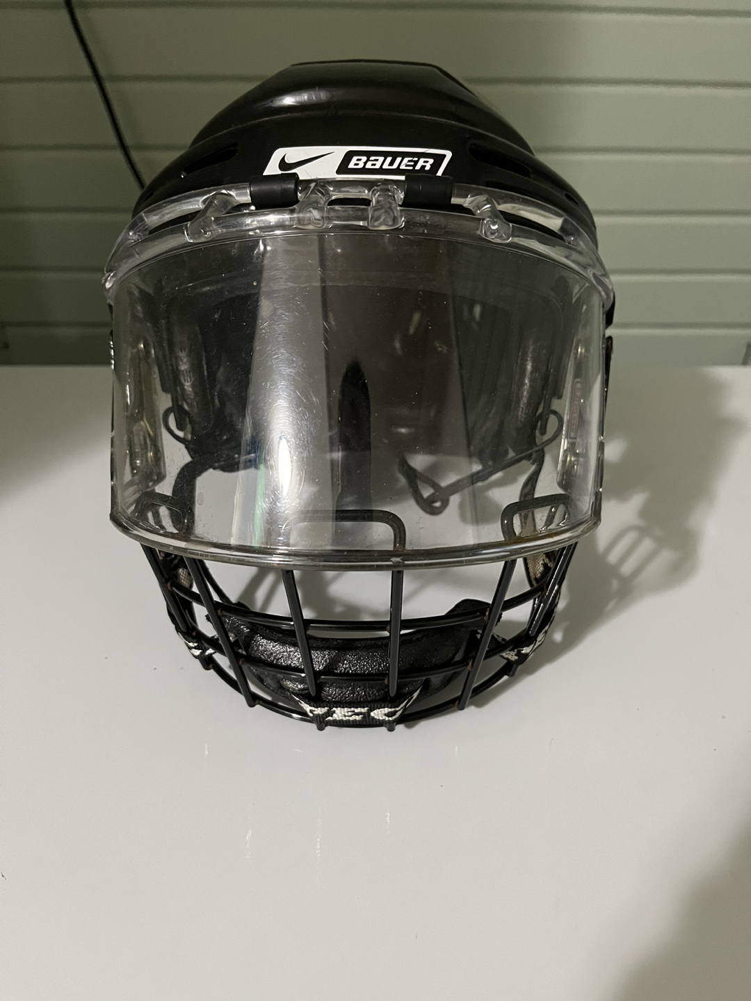 Bauer hockey helmet